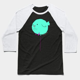 Selfish Bird Baloon Baseball T-Shirt